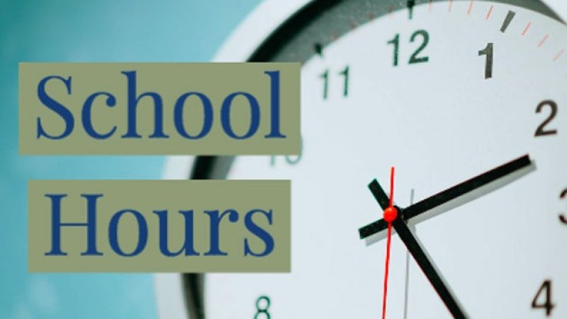 School hours to remain unchanged in 2026