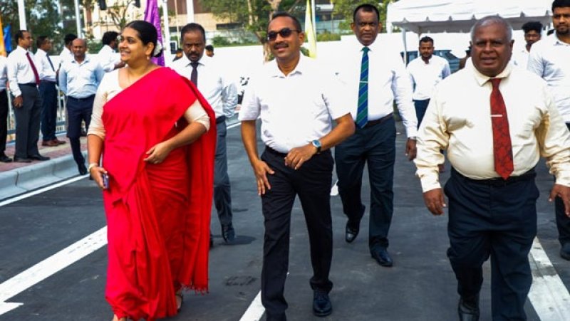 &ldquo;Baladaksha Mawatha&rdquo; flyover opens to the public