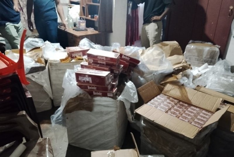 Military Intel tip-off leads to cigarette seizure