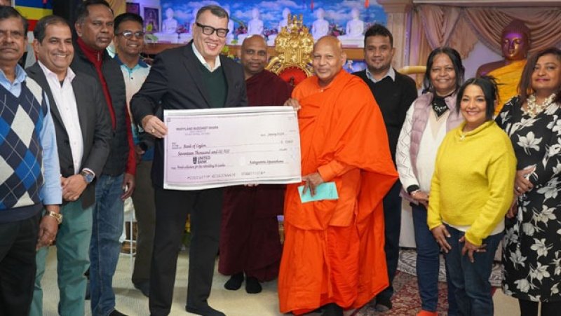 Maryland-based Sri Lankans extend humanitarian support