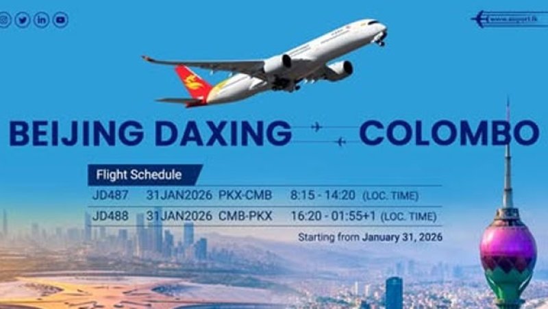 Beijing Capital Airlines to launch twice-weekly flights