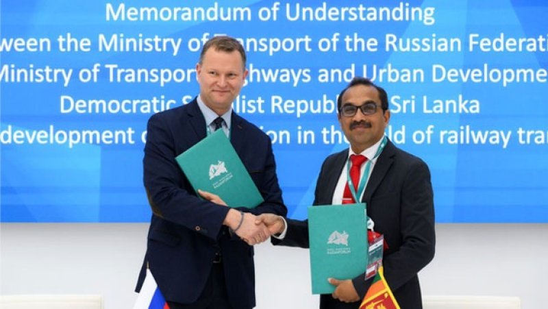 Russia to provide technical support for Sri Lanka railways