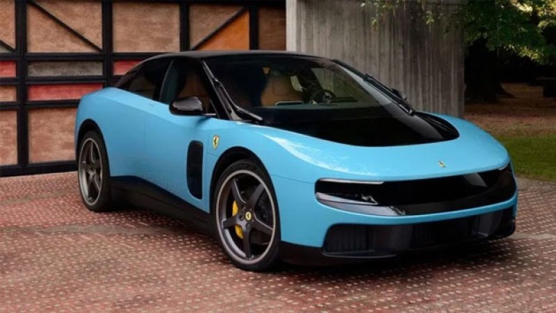 Ferrari unveils first fully electric car