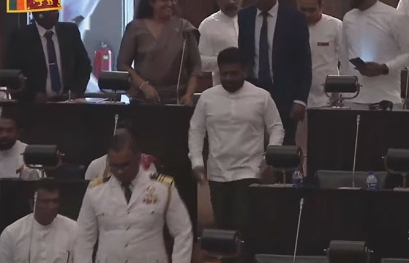 President addresses Parliament on drug, organised crime