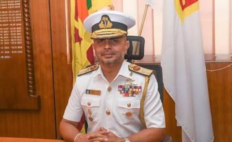 Navy Commander Banagoda promoted to Admiral