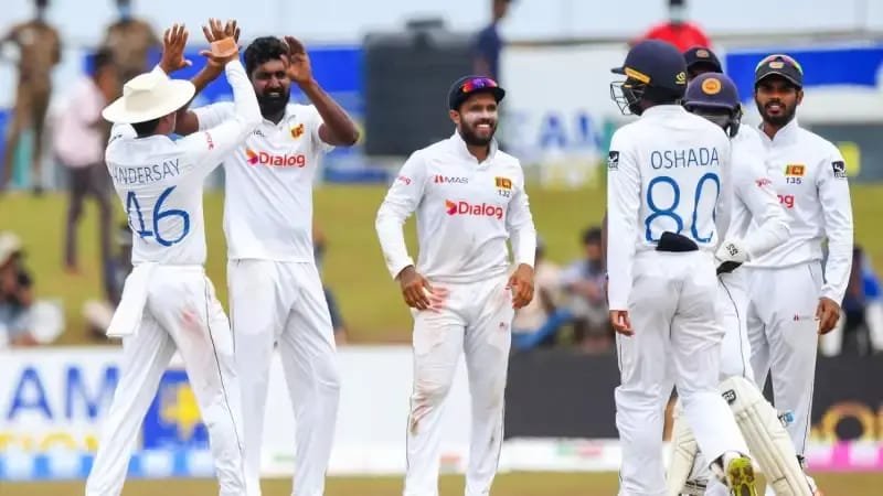 Sri Lanka name 16-member squad for India test