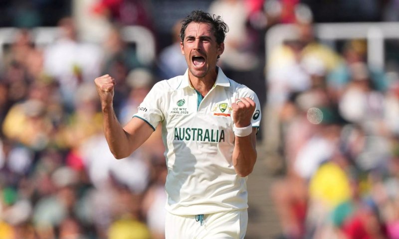 Mitchell  becomes most successful left-arm bowler 