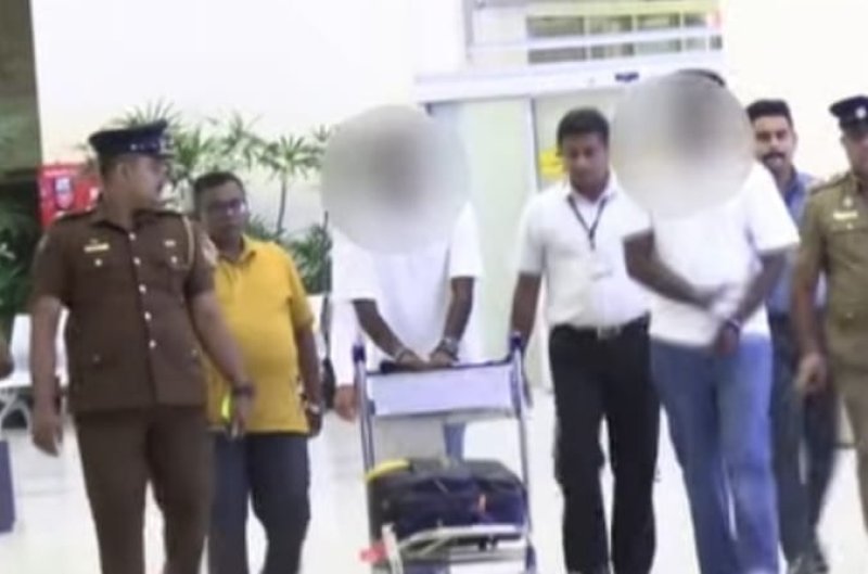 Two suspects arrested after being deported from India 
