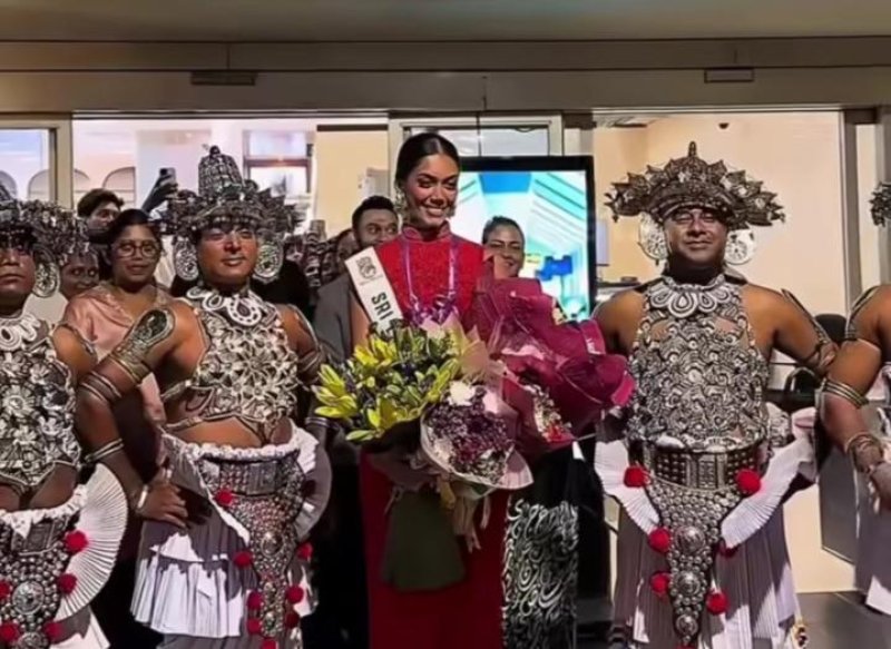 Sri Lanka&rsquo;s Prathibha returns home after Miss World 2026