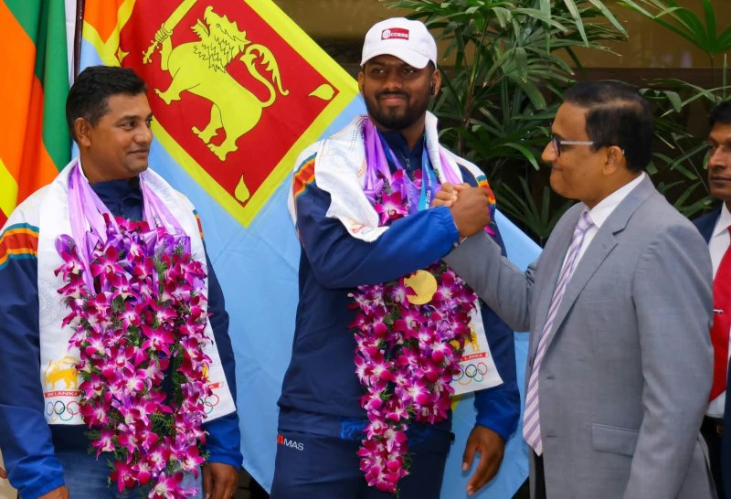 Rumesh Tharanga returns after Asian Games javelin gold