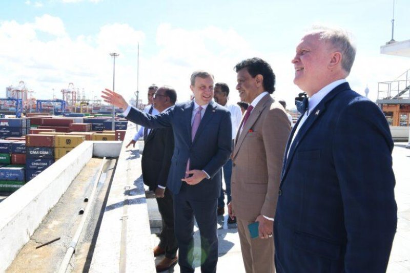 US provides $17 M grant to modernize Colombo port