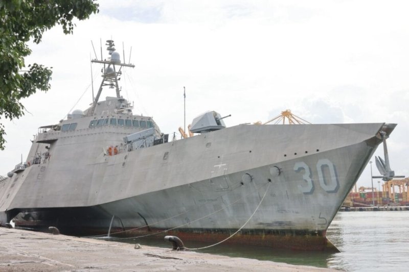 US warship USS Canberra makes second Colombo visit this year