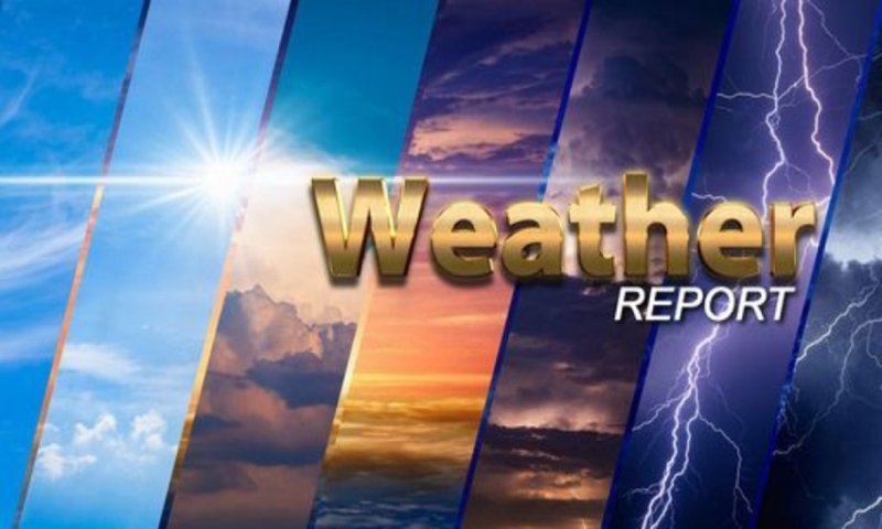Mostly fair Weather, Showers Expected in Several Areas
