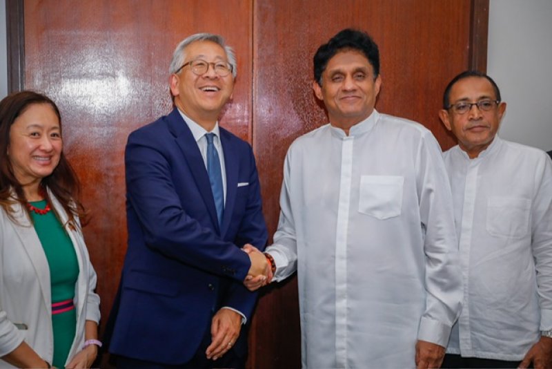 US Delegation Meets Opposition Leader Sajith Premadasa
