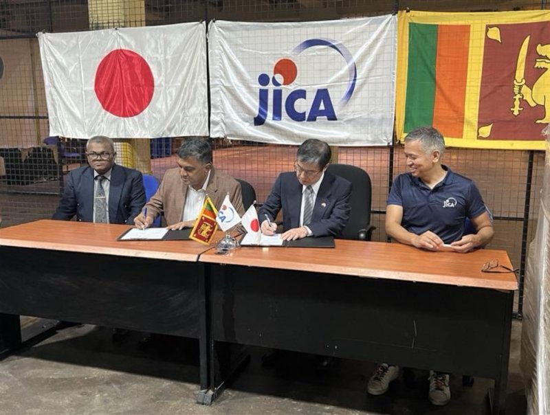 Japan Provides Rs. 300 Million in Aid for Weather Relief