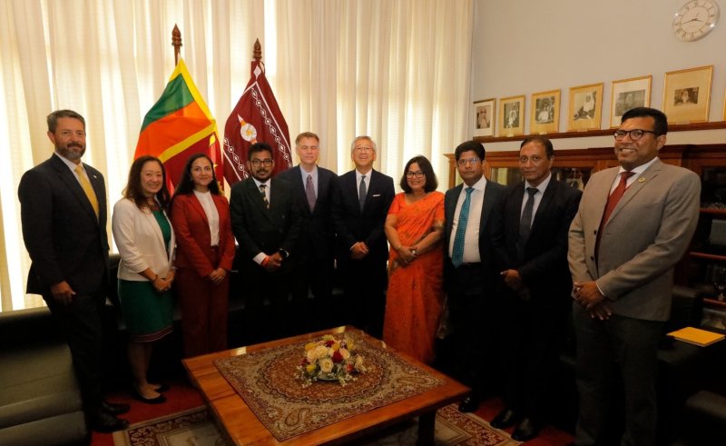US Delegation Discusses Reforms and Governance with Speaker