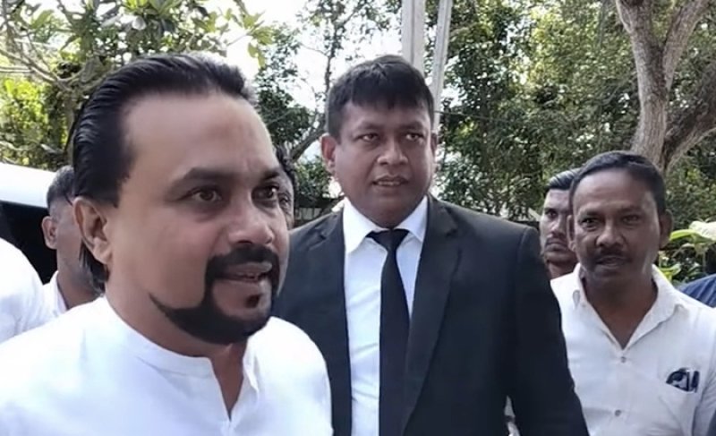 Wimal Weerawansa records statement with police