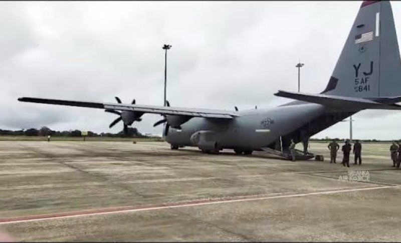 US, Indian air crews conclude cyclone relief missions in SL