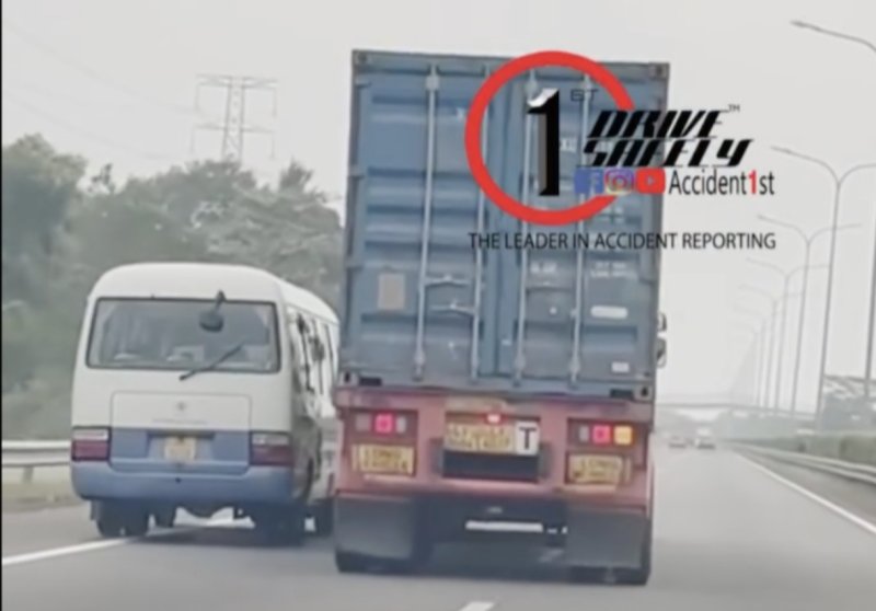 Minister orders action against reckless container driver