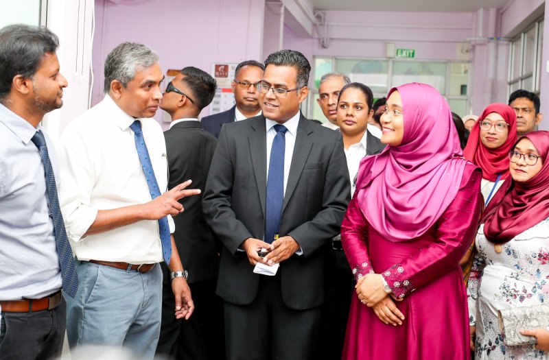 First Lady, Sajidha Mohamed Visits Lady Ridgeway Hospital