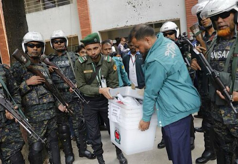 Bangladesh polling ends with 40% voter turnout
