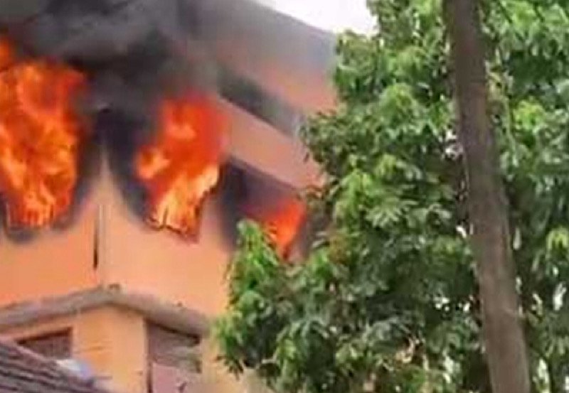 Fire breaks out at Weligama school