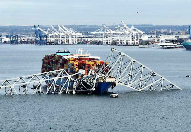 Ship that crashed Baltimore bridge carrying waste to SL