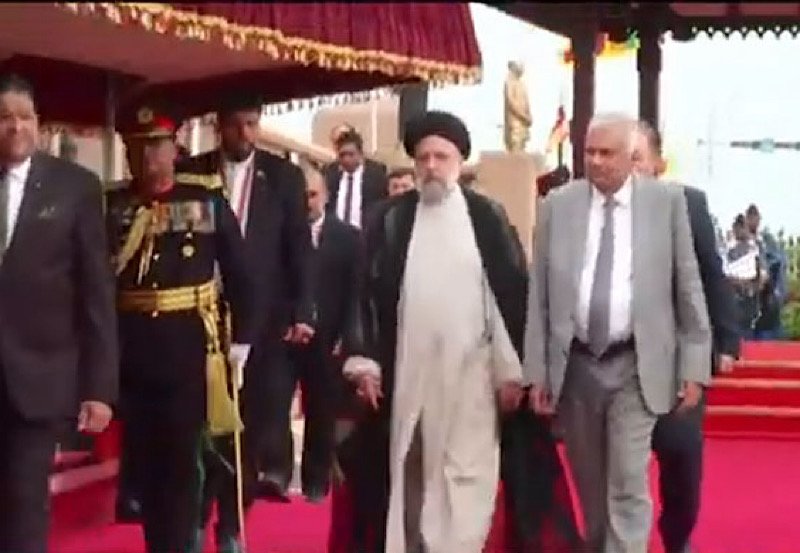 Iranian President calls on President Ranil