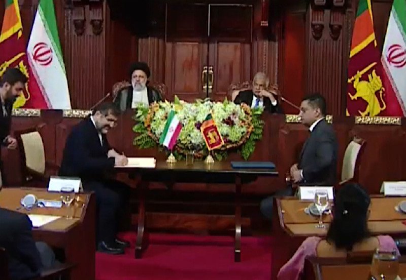 Iran and Sri Lanka sign five key agreements