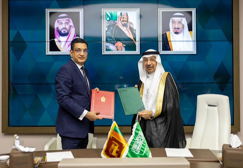 Sri Lanka and Saudi Arabia sign investment promotion MoU