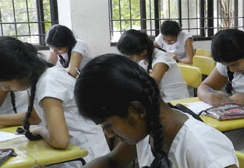 Thousands of students begin 2023 G.C.E. O/L exam