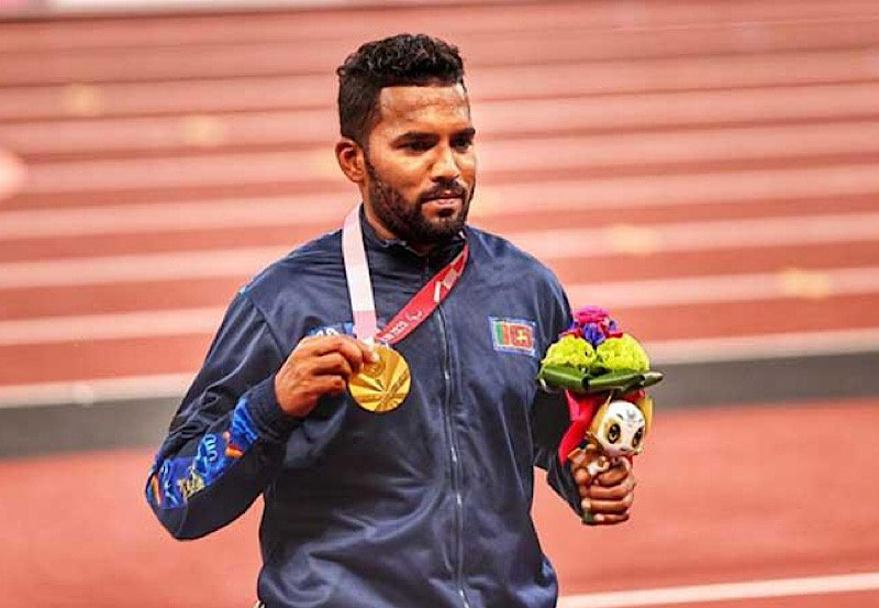 Sri Lankan paralympic gold medalist disqualified