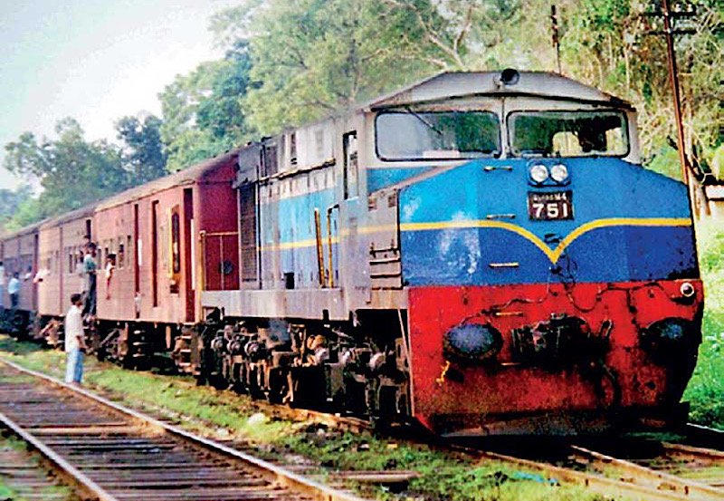 Coastal line train operations limited to single track