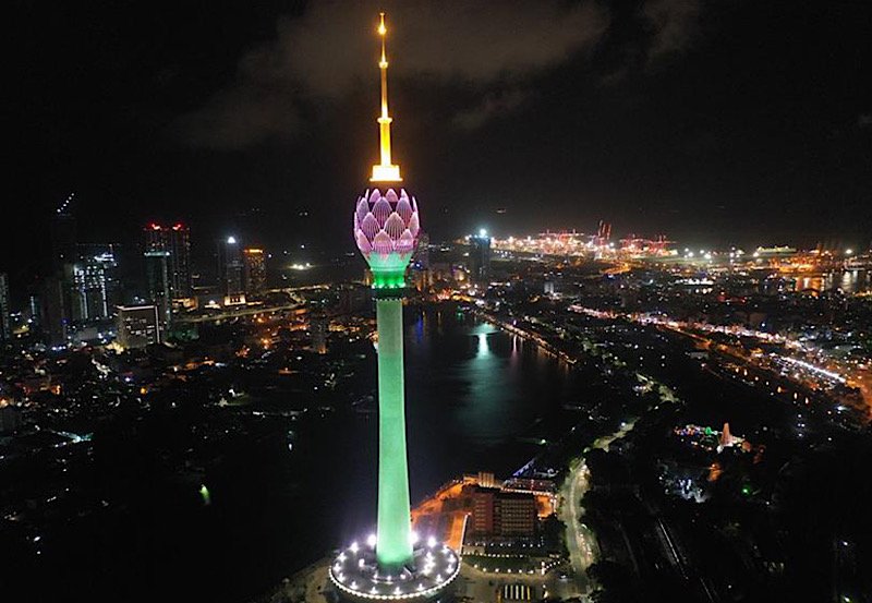 Colombo Lotus Tower to light up for Eid al-Adha