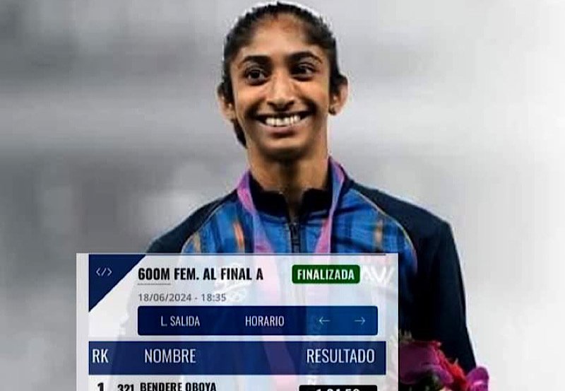 Tharushi Karunarathna sets new record in Spain