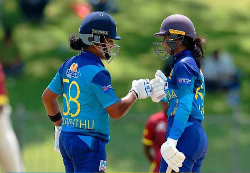 SL Women's team achieves whitewash against West Indies