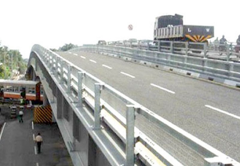 President Ranil inaugurates Kompanna Veediya flyover