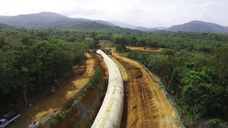 The Longest Irrigation Tunnel in South Asia Completed in SL