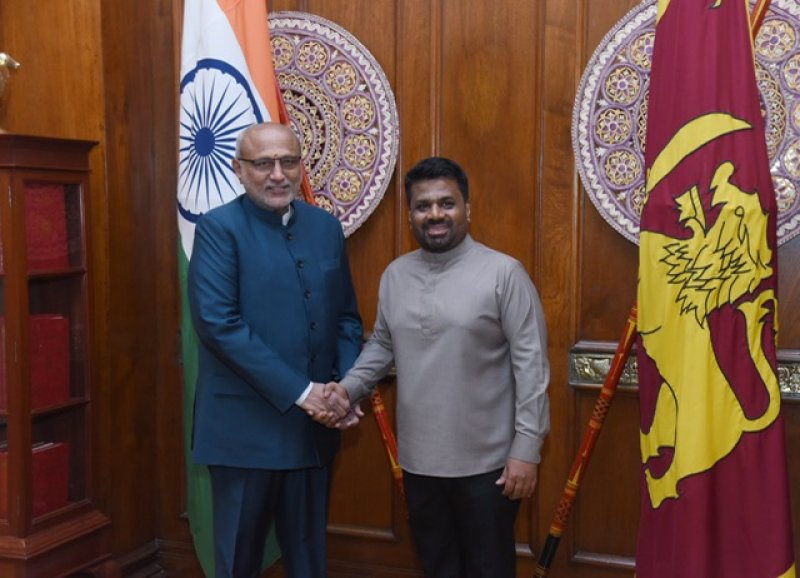 Indian Vice President meets President Anura Kumara