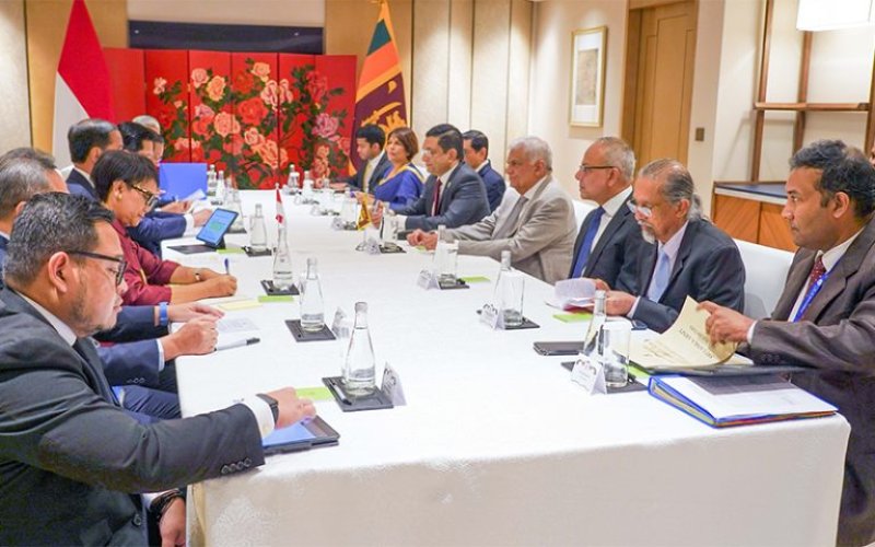 President meets Indonesian President during visit to China