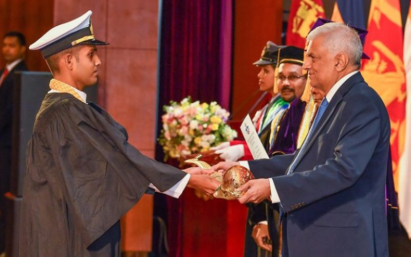President inspires graduates to advance Sri Lanka&rsquo;s future