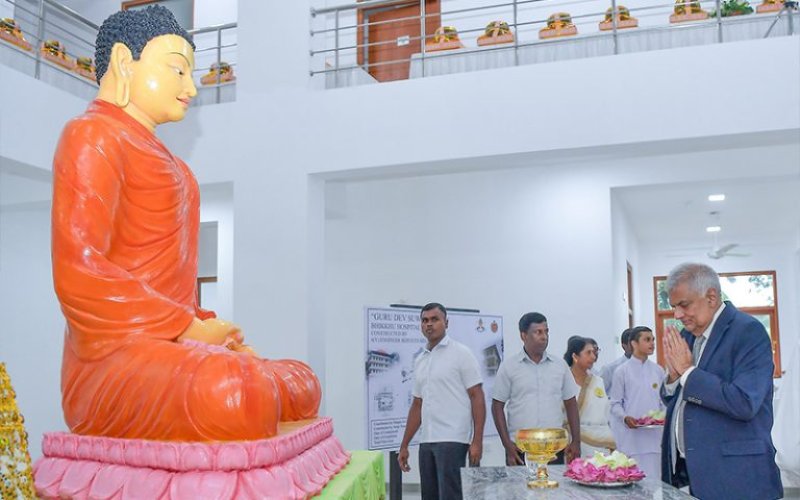 Buddhism should be given priority - President