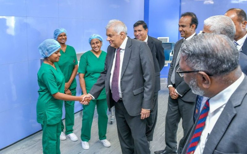 President Inaugurates &ldquo;M. H. Omar Liver Care Facility