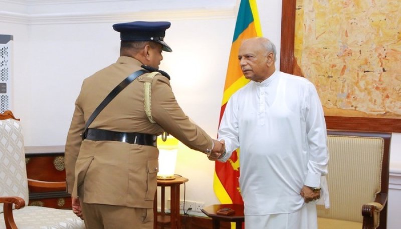 IGP  Deshabandu Tennakoon called on Prime minister