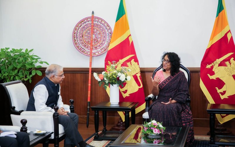 Indian High Commissioner Meets Sri Lankan Prime Minister