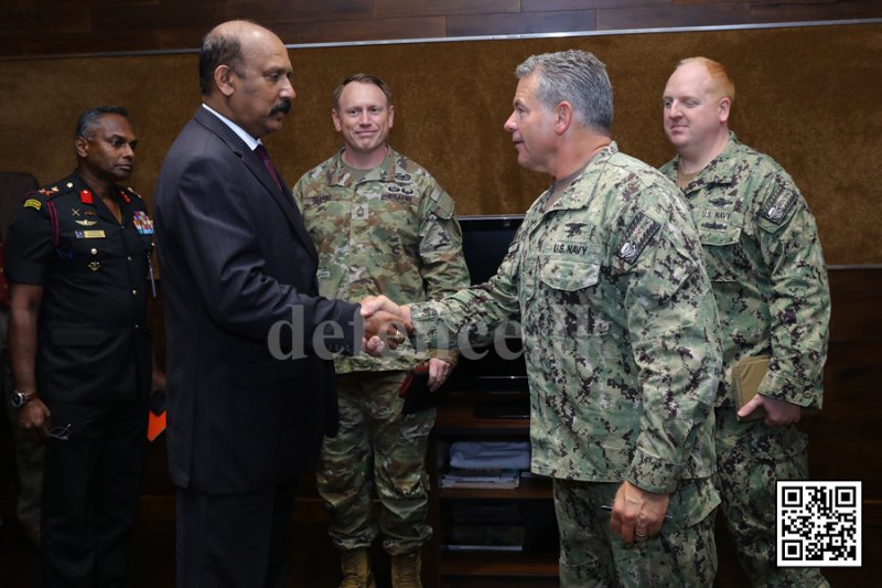  US Special Operations Commander meets  Defence Secretary