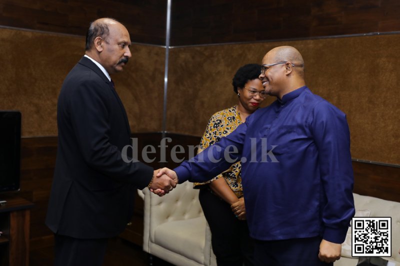 Defence Sec.strengthens defence cooperation with SouthAfrica