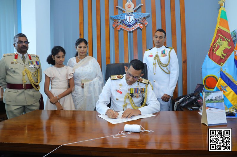 Rear Admiral D.Kumara assumed duties as new VC of the KDU