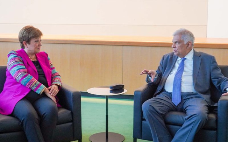 IMF MD Kristalina  Commends Sri Lanka&rsquo;s Economic Progress