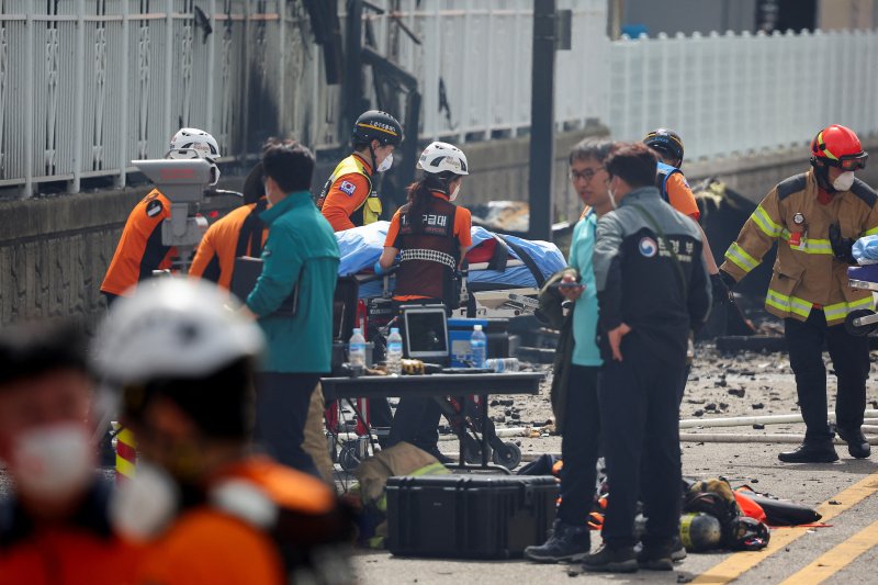 Massive factory fire killed at least 22 people in S/Korea
